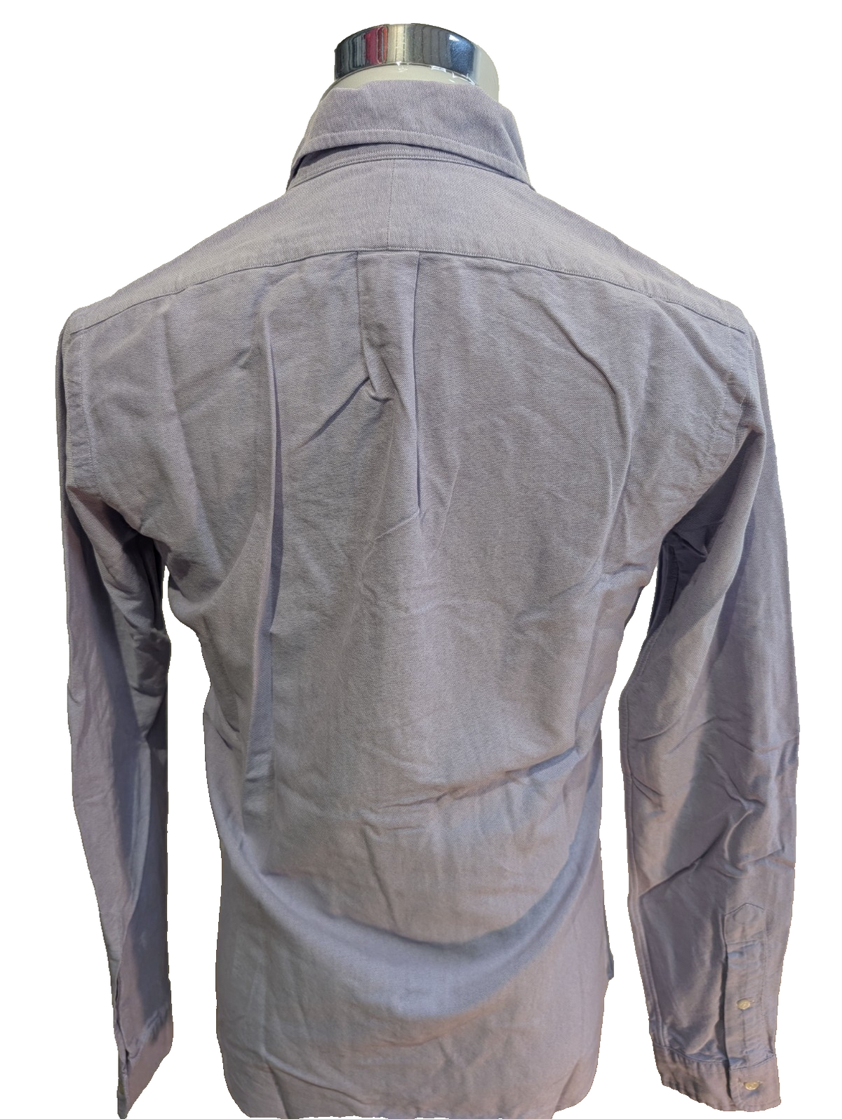 Chemise Polo Ralph Lauren Shirt XS S Custom Fit Oxford Lila Violet Button Down