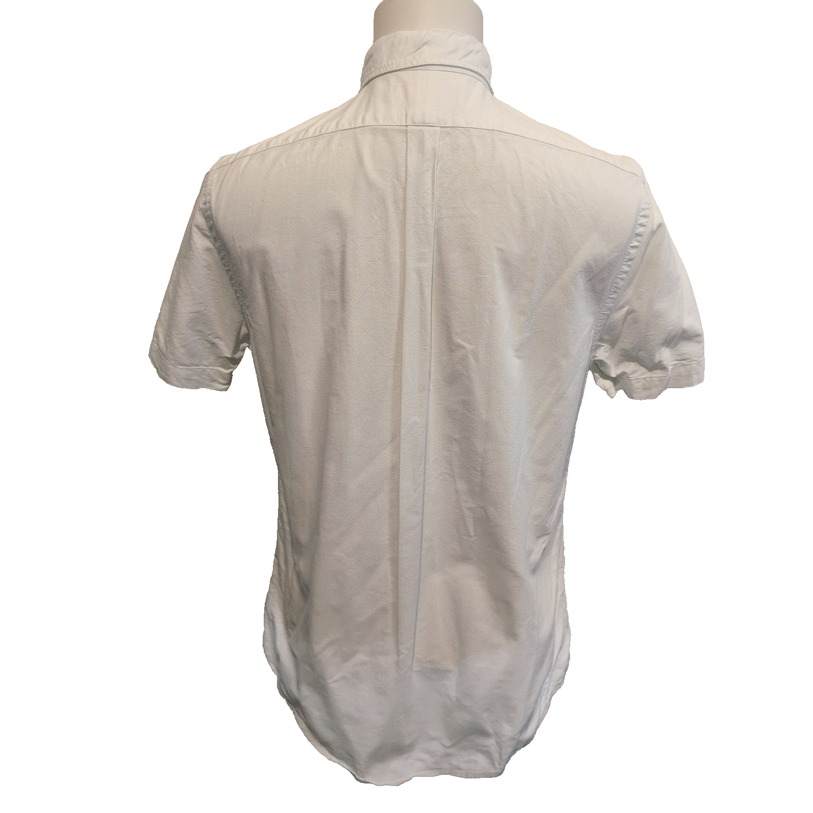 Chemise Shirt Ralph Lauren Blanche Slim Fit Button Down Manches Courtes M