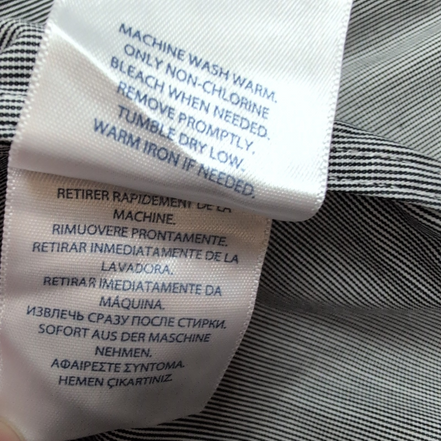 Chemise Ralph Lauren M/L Grise Logo Marron Manches Longues