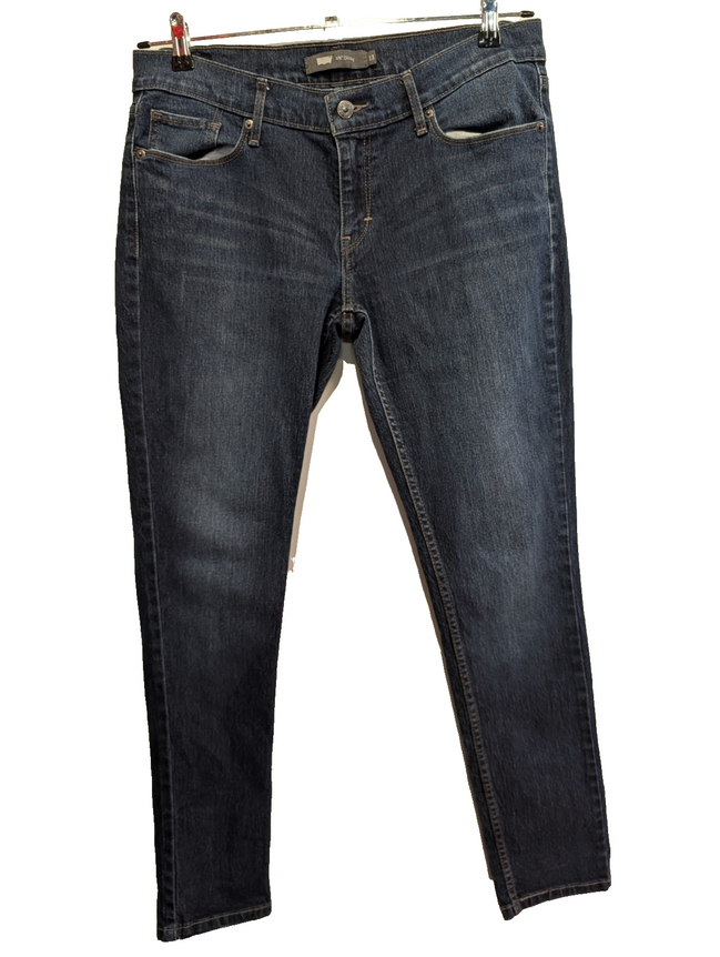 Jean Levi's 524 Femme Bleu Skinny Ultra Stretch W31 L32 Authentique