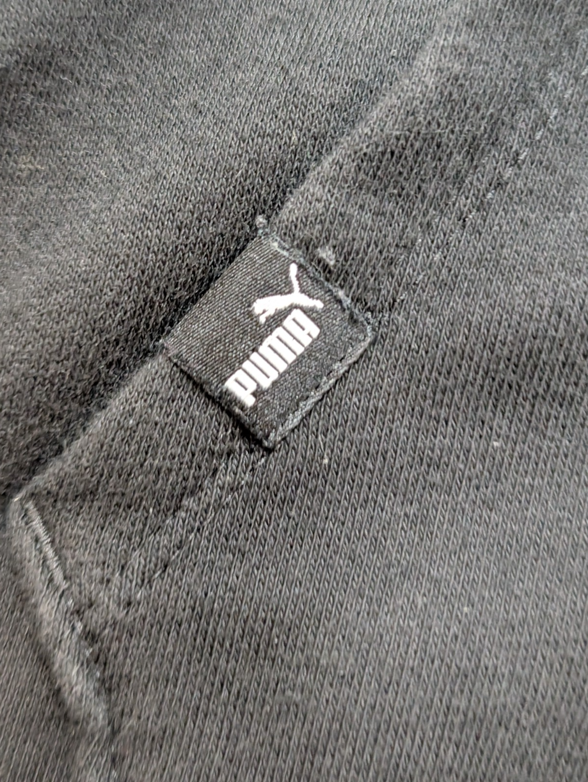 Sweat à Capuche Puma Noir Poche Kangourou - Taille L (13-14 ans)
