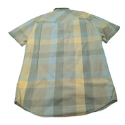 Chemise manches courtes Levi’s verte à carreaux western ranch cowboy  taille M