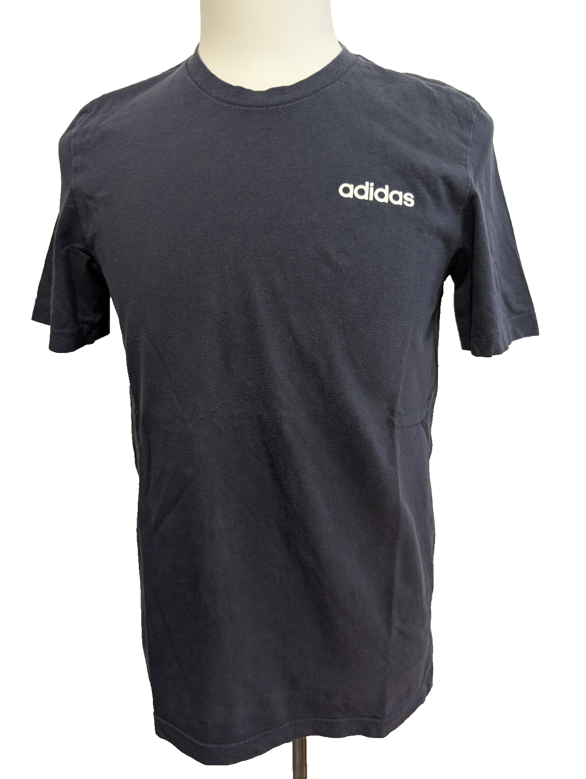 T-Shirt Adidas Bleu Marine - Taille S Homme - Très Bon État - Sportswear
