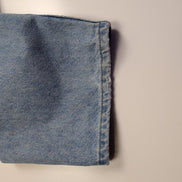 Jean Lee Homme Vintage Bleu Clair W32 L32 Denim Robuste Pantalon Droit