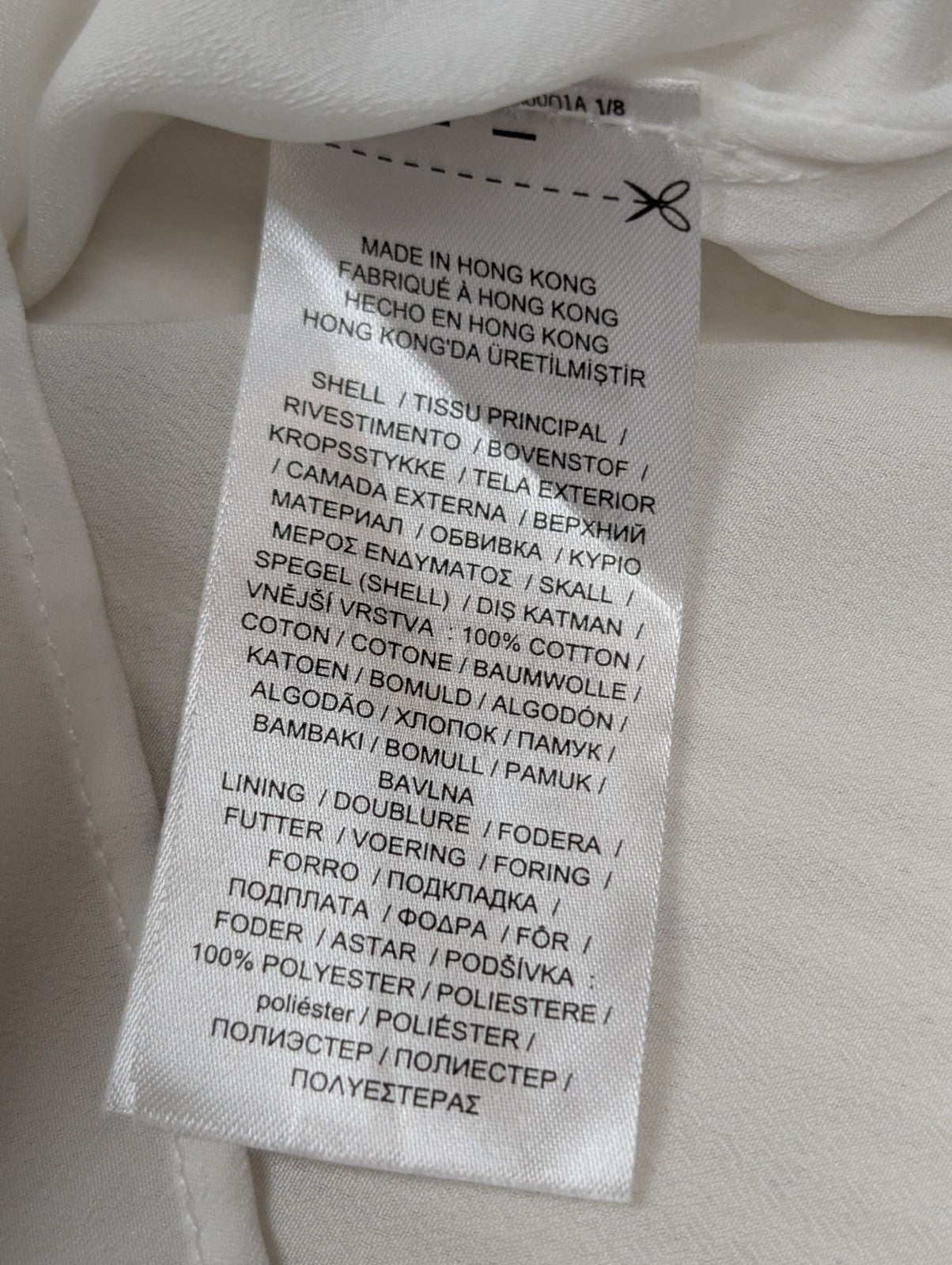 Pull Lauren Ralph Lauren Femme Blanc Crème Doublé Coton Taille M Excellent État