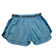 Short Under Armour Bleu Ciel Coupe Lâche - Femme Taille M