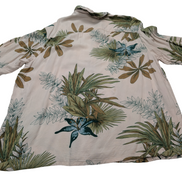 Chemise hawaïenne Puritan feuilles manches courtes taille L