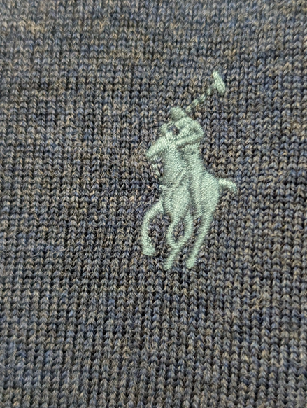 Pull Polo Ralph Lauren Neuf avec Étiquette - 100% Laine Mérinos - Taille XS