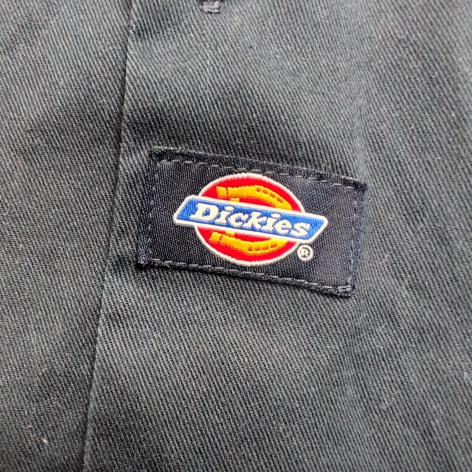 Dickies Chemise Workwear Bleu Noir Manches Courtes Homme Taille 3XL
