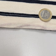 Marinière L.L. Bean Femme Blanc Cassé & Bleu Coupe Oversize - Taille M