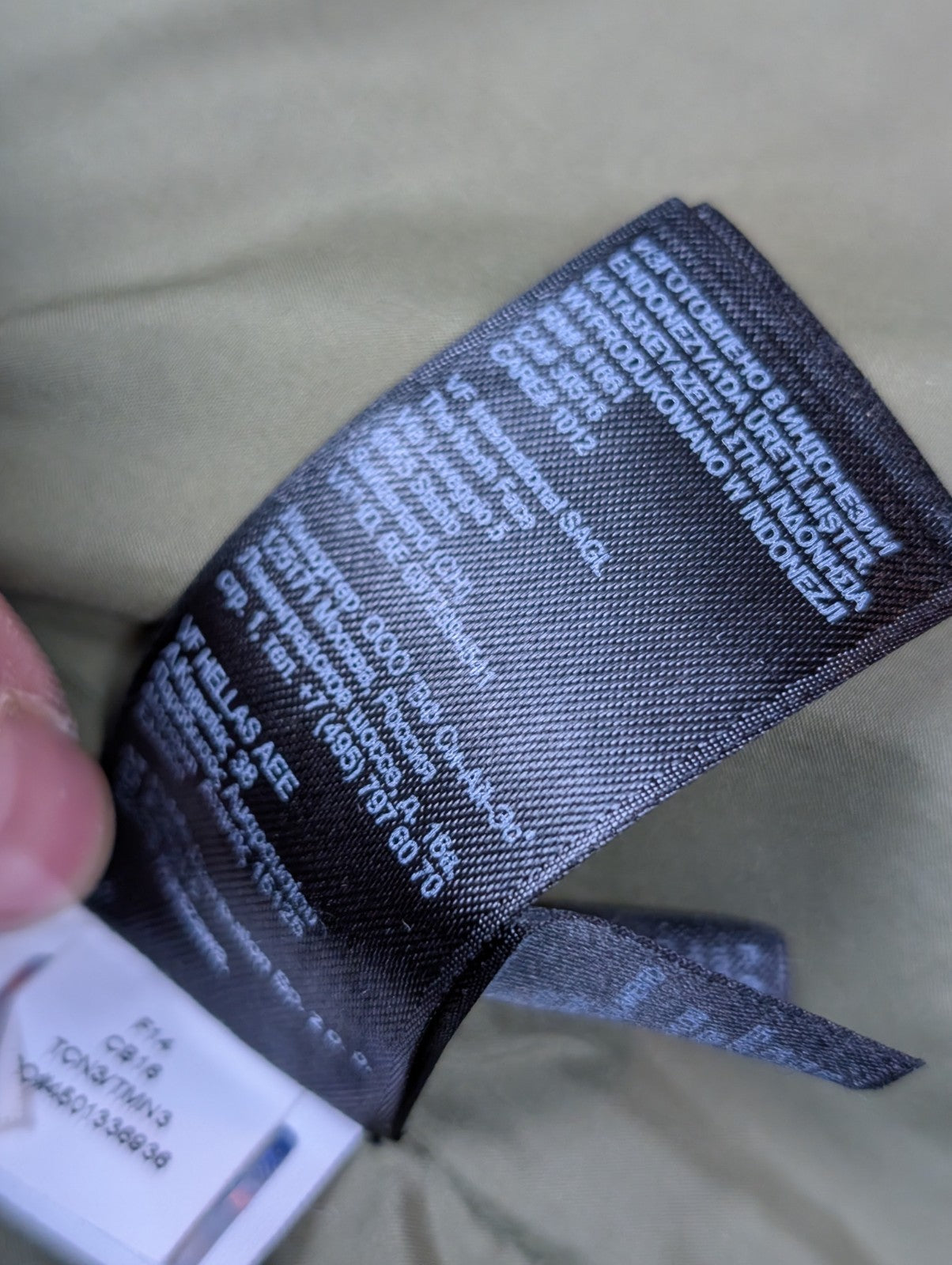Veste Longue femme THE NORTH FACE Matelassée Kaki - Taille M