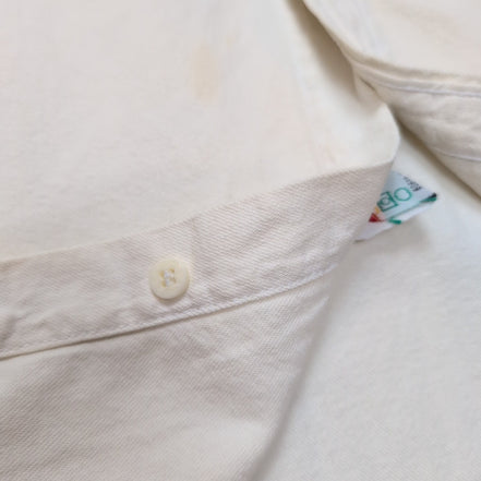 Chemise LEVI'S Homme M Blanc Cassé en Jean Manches Longues Poches