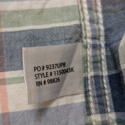 Chemise U.S. Polo ASNN manches courtes à carreaux logo rouge taille XL #252msch