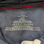 Sweat Fin à Capuche Tommy Hilfiger Bleu Marine - Logo Brodé - Taille M