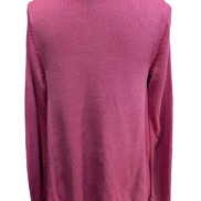 Pull Ralph Lauren (Lauren) Femme M Col Rond Rose Satiné Coupe Évasée 🏷️