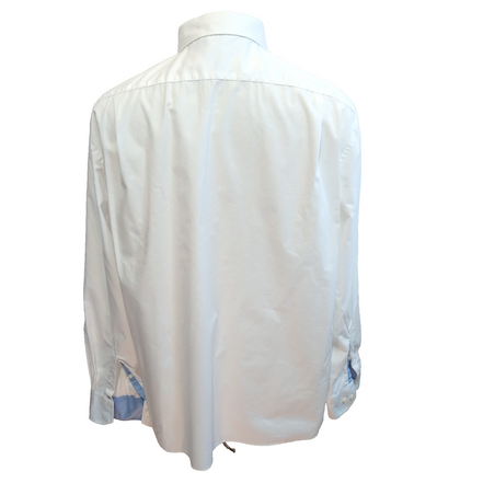 Chemise Tommy Hilfiger Blanche Coton Col Classique Taille XL