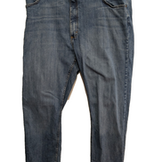 Jean Wrangler Vintage Regular Fit Homme W40 L30 Bleu Denim Stretch Confort