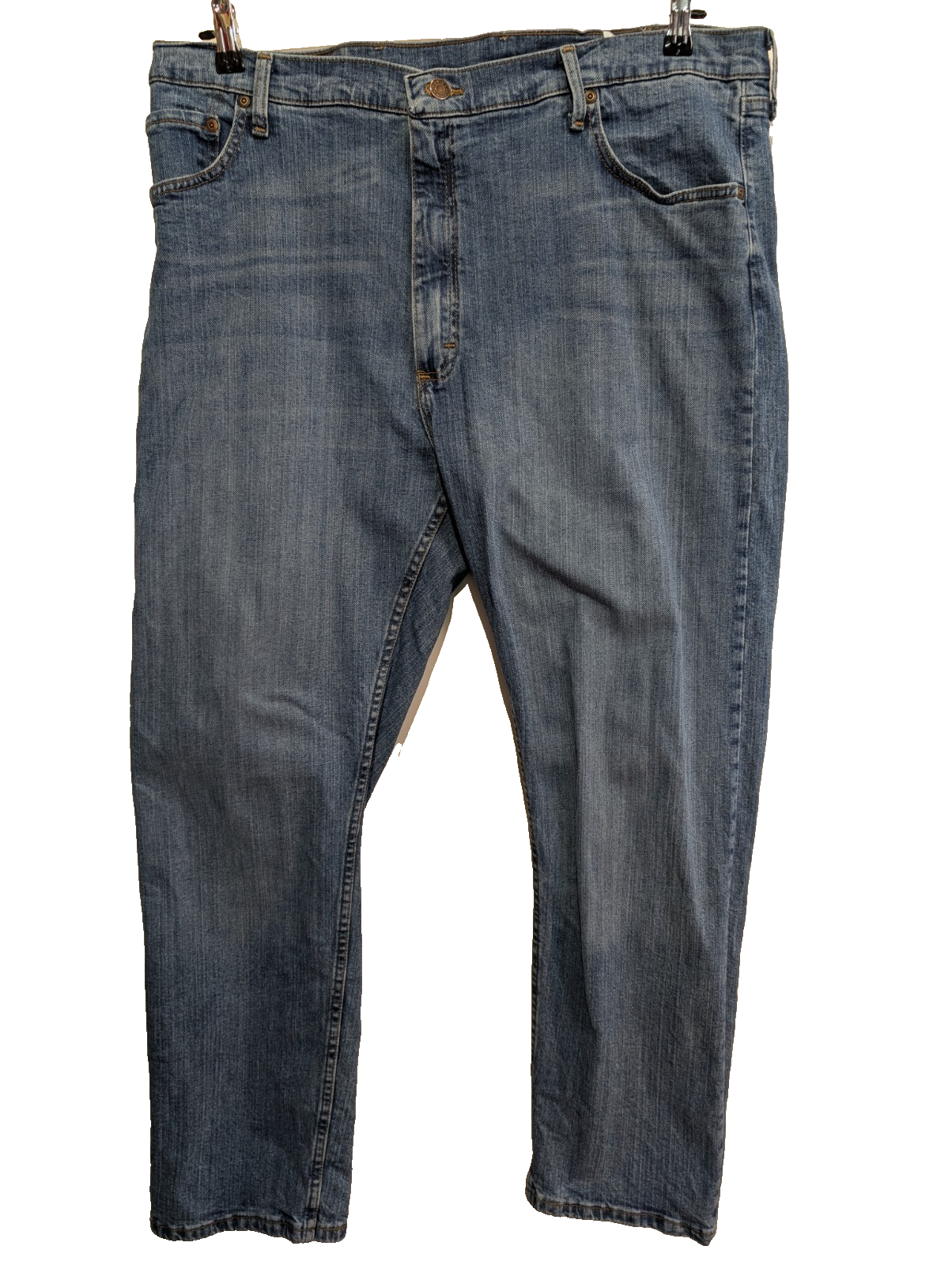 Jean Wrangler Vintage Regular Fit Homme W40 L30 Bleu Denim Stretch Confort