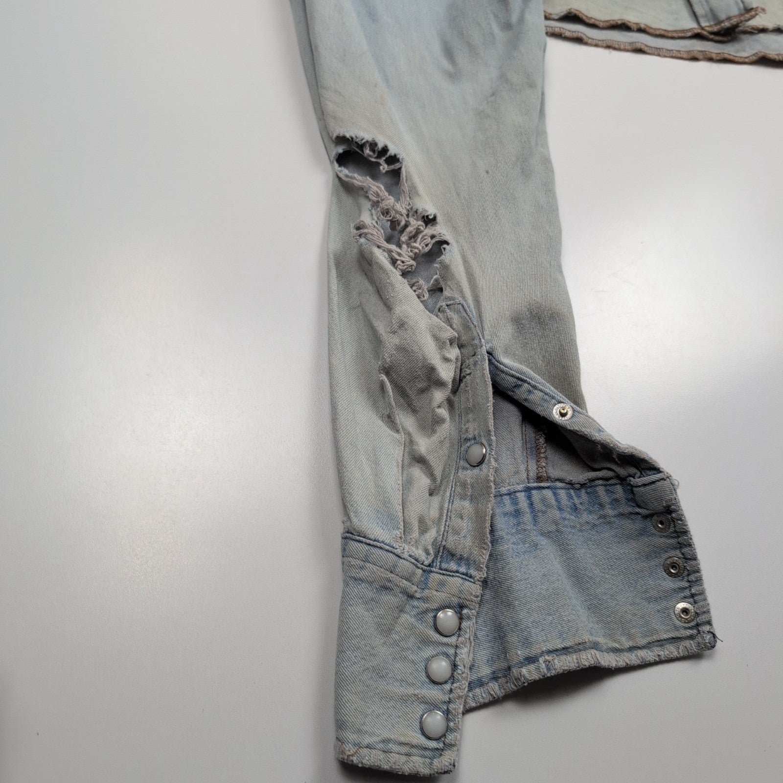 Chemise Wrangler 2XL Tall Jean Western Vintage GRUNG manches longues