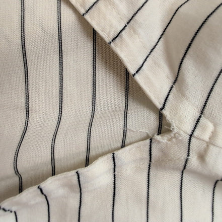 Polo Ralph Lauren Homme L Blanc Cassé Rayures Noires Logo Noir Polo