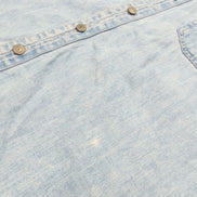 Chemise Levi's vintage en jean fin bleu taille S/M #172e