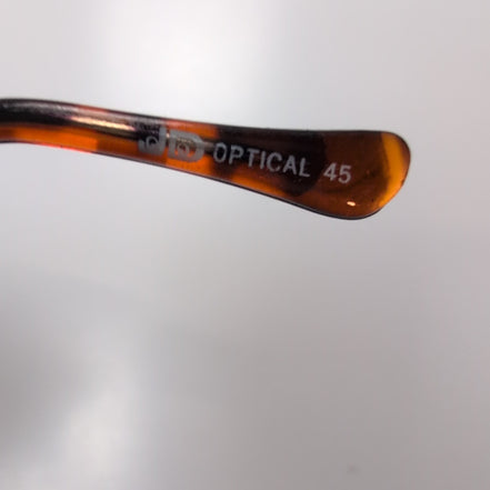 Lunettes de soleil Y2K JD Optical Acier Brossé et Imitation Bois