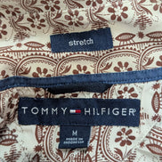 Chemise Tommy Hilfiger motifs fleurie marguerites taille M manches longues homme