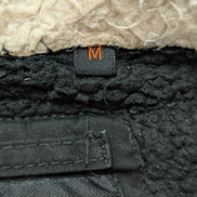 Blouson Schott NYC Vintage M Sherpa Cuir Laine USMC Style Harrington