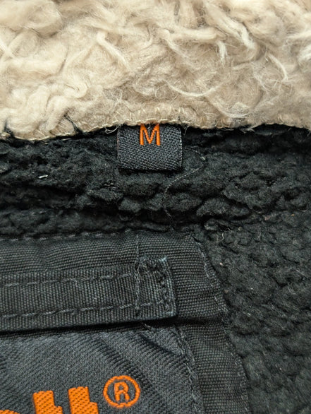 Blouson Schott NYC Vintage M Sherpa Cuir Laine USMC Style Harrington