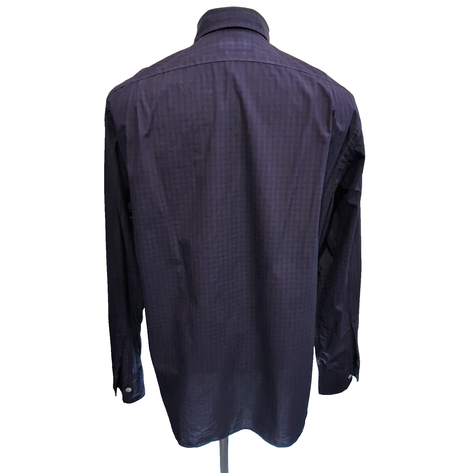 Chemise Polo Ralph Lauren L Carreaux Violets Coton Modèle Sans Logo