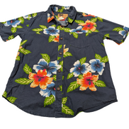 Chemise hawaïenne On Gear Fashions fleurie manches courtes taille S #675 hawaien