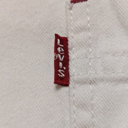 Chemise LEVI'S Jean Denim Blanc Manches Longues Red Tab - Taille L