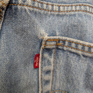 Jean Levi's 505 Regular Fit Vintage Homme W38 L30 Bleu Denim Classic Straight