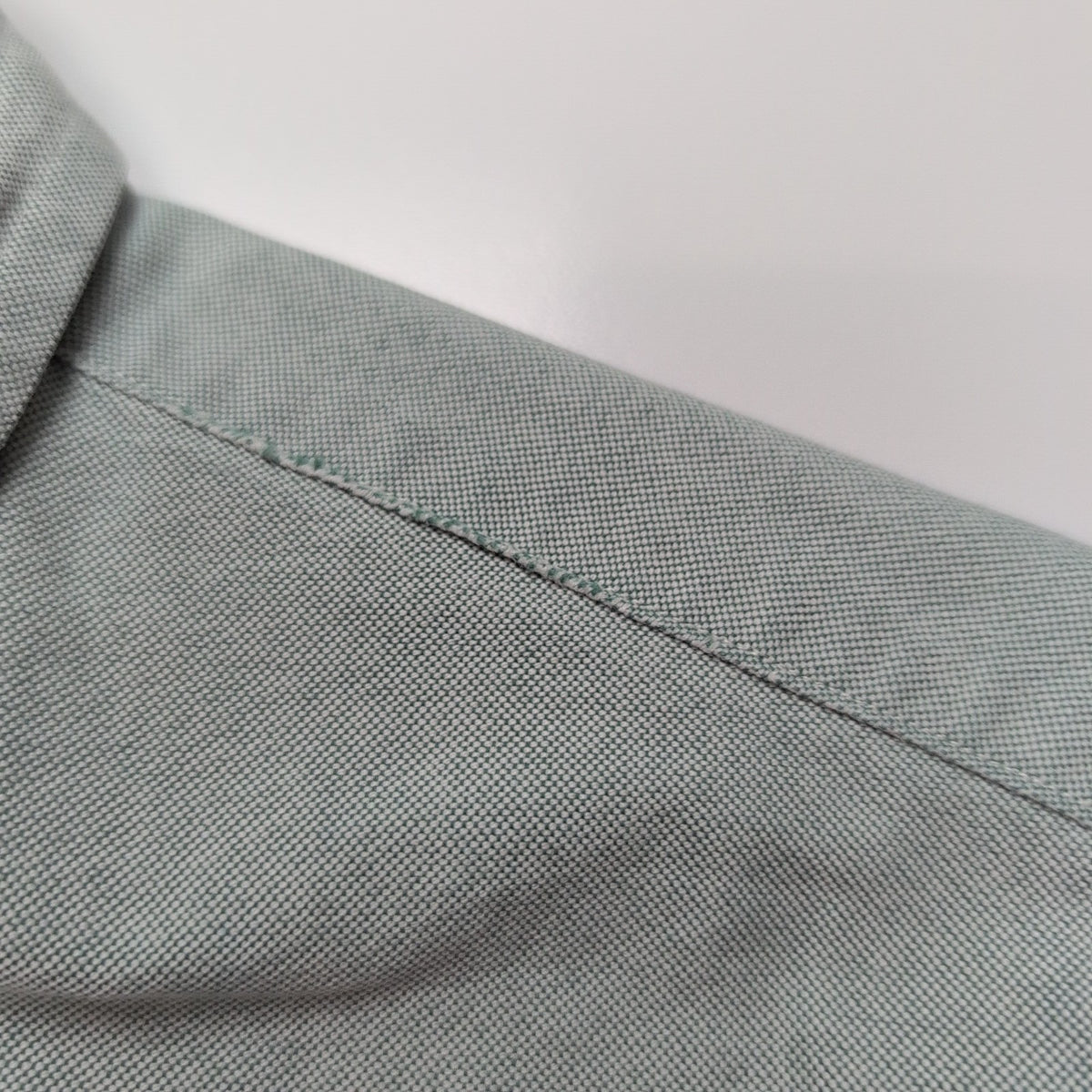 Chemise Ralph Lauren XXL Vert Pastel Oxford Logo Marron Grandes Tailles