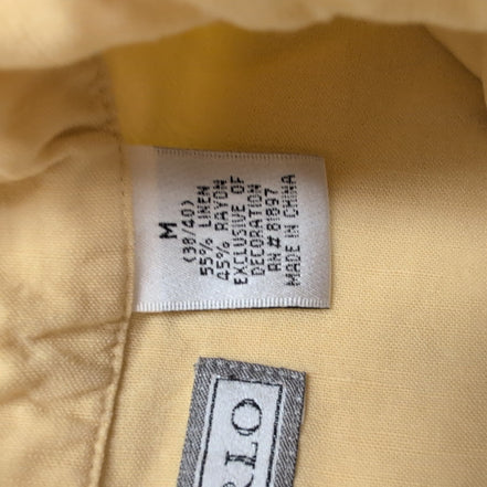 Chemise Hawaïenne Monte Carlo M Lin Rayonne Style Cuba Panama Beige