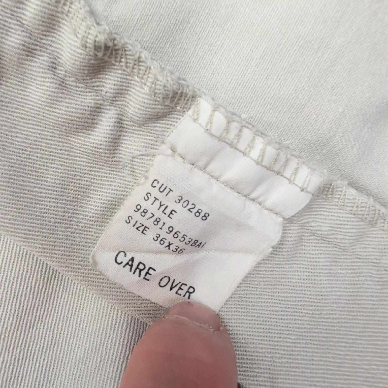 Pantalon chino Polo Ralph Lauren crème taille W36xL36 FR36 #39cr