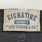 Jean Levi's Signature Femme Noir Profond Stretch Skinny Fit T36 W26 L30 Chic
