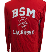 T-shirt Manches Longues Nike Dri-Fit BSM LACROSSE Rouge - Taille M