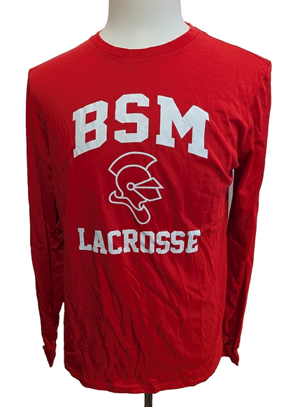 T-shirt Manches Longues Nike Dri-Fit BSM LACROSSE Rouge - Taille M