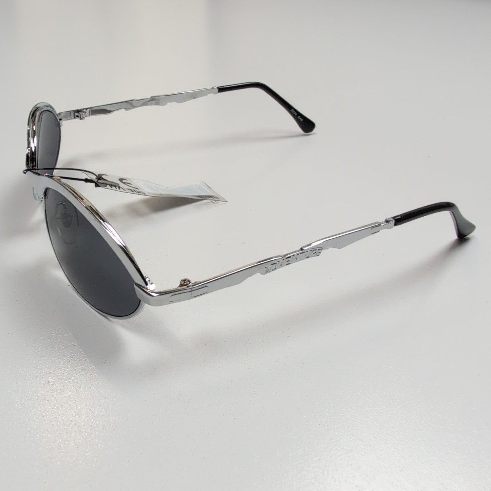 Lunettes de soleil Y2K Adventure Chrome Branche Semi-Épaisse