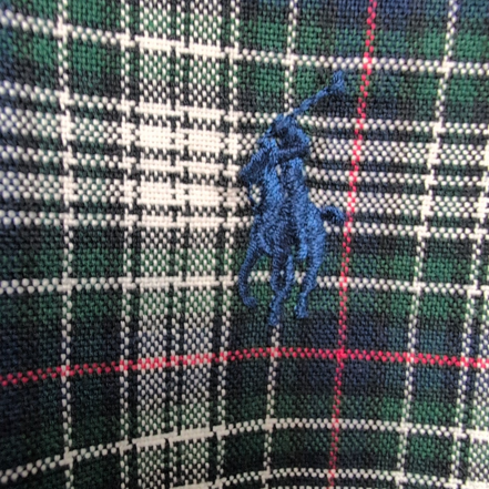 Chemise Ralph Lauren Oxford S Carreaux Vert Bleu Rouge Philippines