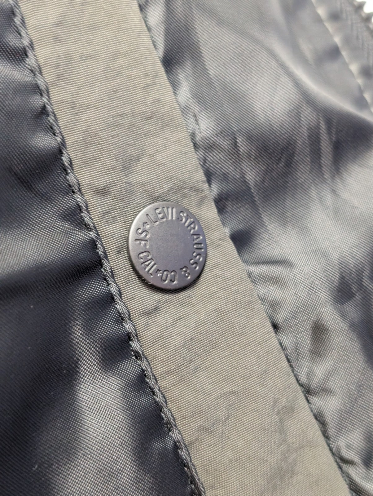 Levi's Blouson Veste Nylon Kaki Capuche M | 292BSR