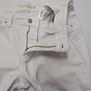 Jean Levi's 711 Skinny Femme Blanc Ultra Stretch Full White W30 L28 T42