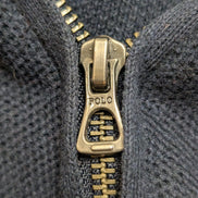 ➜ Pull POLO Ralph Lauren Col Zippé Pima Coton Bleu Marine - Taille XL