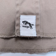 Chemise Western Wrangler Coton Manches Longues Pression Taille XL