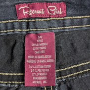 JEAN Fille RECRUIT GIRL Taille 14 ans (M) Coupe Slim Fit Denim Stretch