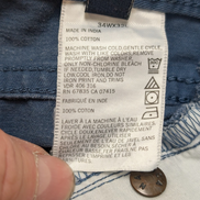 Pantalon NAUTICA 5 Poches Bleu Marine ⚓ Taille W34 L32 Style Jean Très Bon État