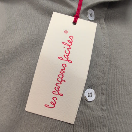Chemise Les Garçons Faciles S Neuve Étiquette Jersey Coton Bio Logo brodé