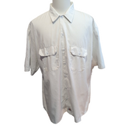 Chemise DICKIES Homme 2XL Blanche Unie Manche Courte 2 Poches