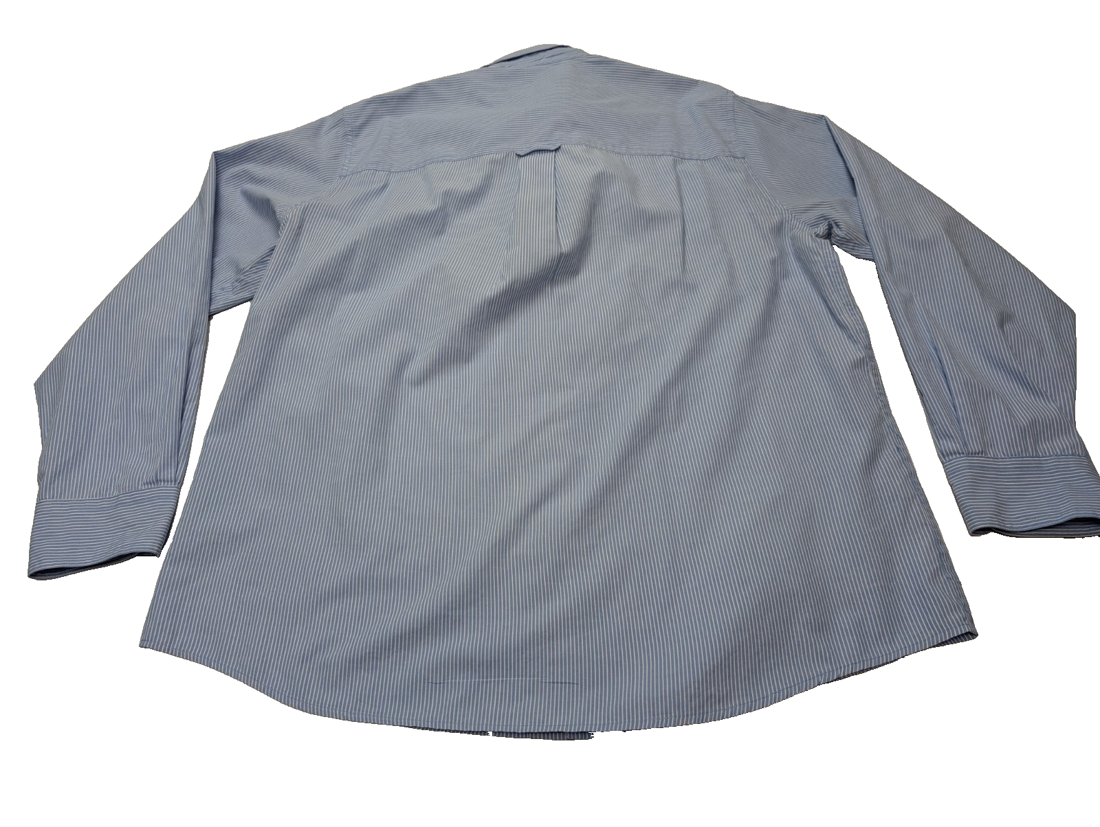 Chemise CHAPS bleu à rayures taille L #257ms